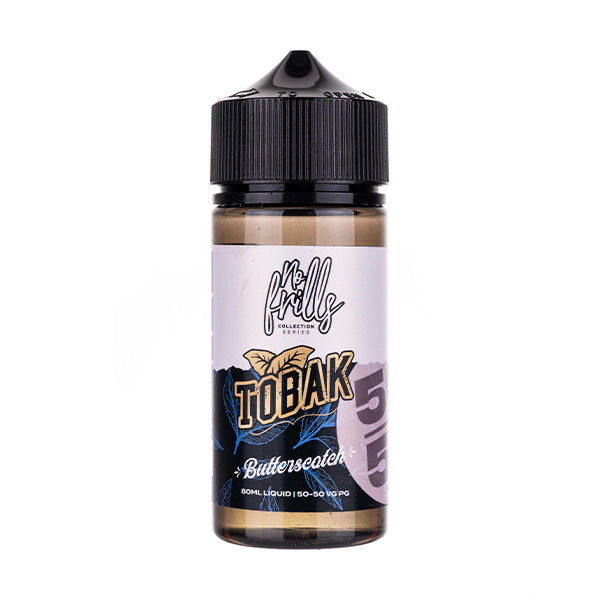 BUY 1 GET 1 FREE | Butterscotch 80ml (50/50) Shortfill by No Frills TobakVAPE INDIA