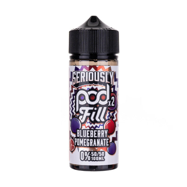 BUY 1 GET 1 FREE | Blueberry Pomegranate 100ml (50/50) Shortfill by Seriously Pod Fill 2VAPE INDIA