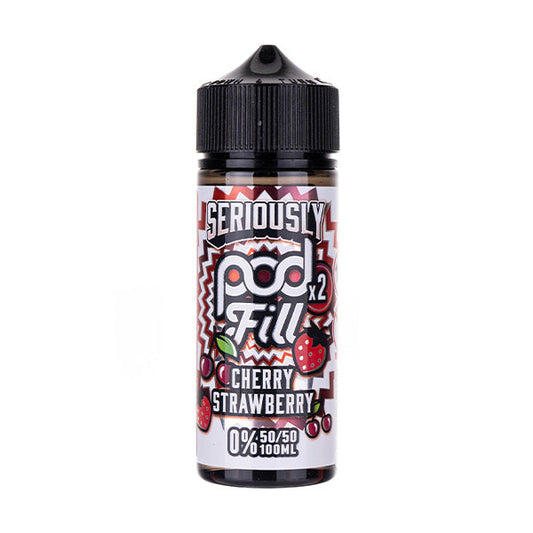 BUY 1 GET 1 FREE | Cherry Strawberry 100ml (50/50) Shortfill by Seriously Pod Fill 2VAPE INDIA