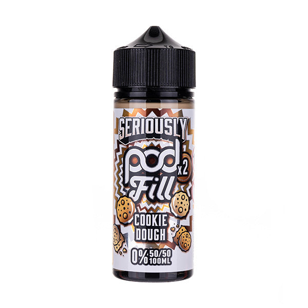 BUY 1 GET 1 FREE | Cookie Dough 100ml (50/50) Shortfill by Seriously Pod Fill 2VAPE INDIA