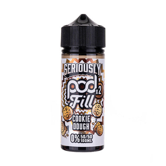 BUY 1 GET 1 FREE | Cookie Dough 100ml (50/50) Shortfill by Seriously Pod Fill 2VAPE INDIA