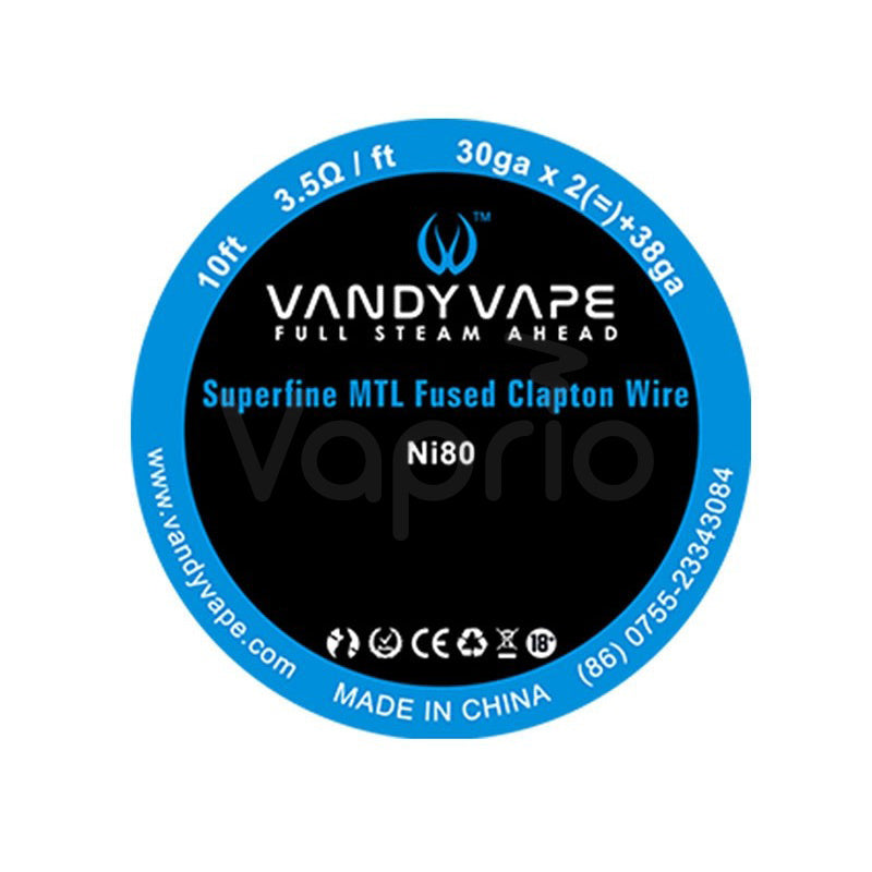 BUY 1 GET 1 FREE | Vandy Vape Superfine MTL Wire Spools - 10 FEET | Vape India