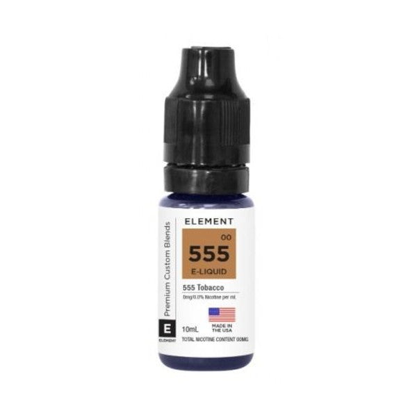 BUY 1 GET 1 FREE | 555 Tobacco 50/50 E-Liquid by ElementVAPE INDIA