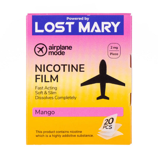 BUY 1 GET 1 FREE | Mango Airplane Mode Nicotine Film by Lost MaryVAPE INDIA