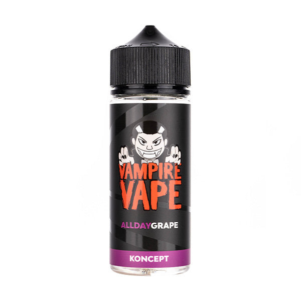 BUY 1 GET 1 FREE | All Day Grape 100ml Shortfill E-Liquid by Vampire VapeVAPE INDIA