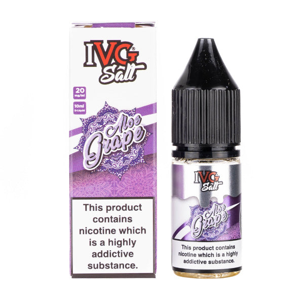 BUY 1 GET 1 FREE | Aloe Grape Nic Salt E-Liquid by IVGVAPE INDIA