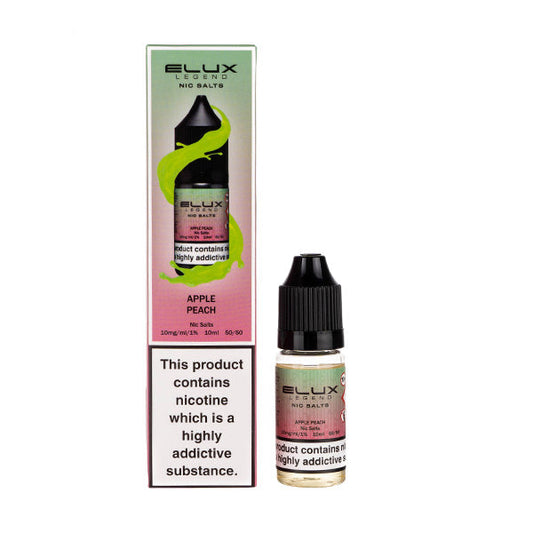 BUY 1 GET 1 FREE | Apple Peach Nic Salt E-Liquid by Elux LegendVAPE INDIA