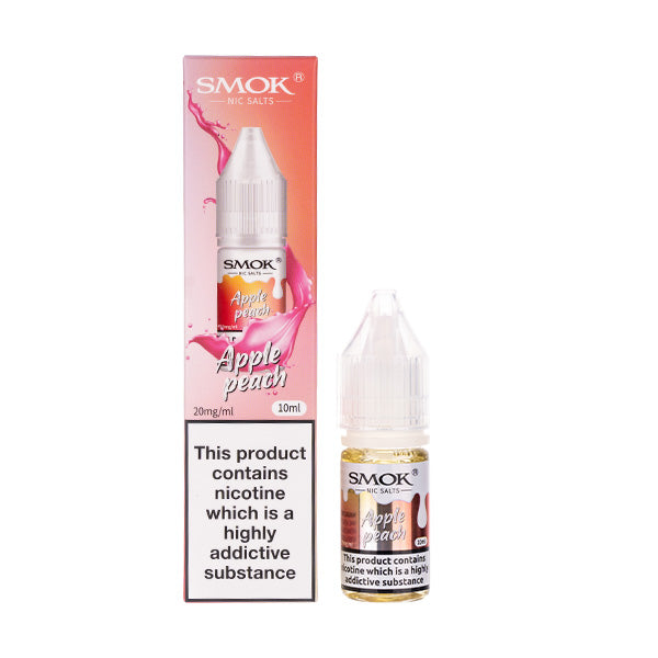 BUY 1 GET 1 FREE | Apple Peach Nic Salt E-Liquid by SMOKVAPE INDIA