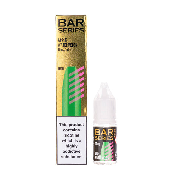 BUY 1 GET 1 FREE | Apple Watermelon Nic Salt E-Liquid by Bar Series Gold EditionVAPE INDIA