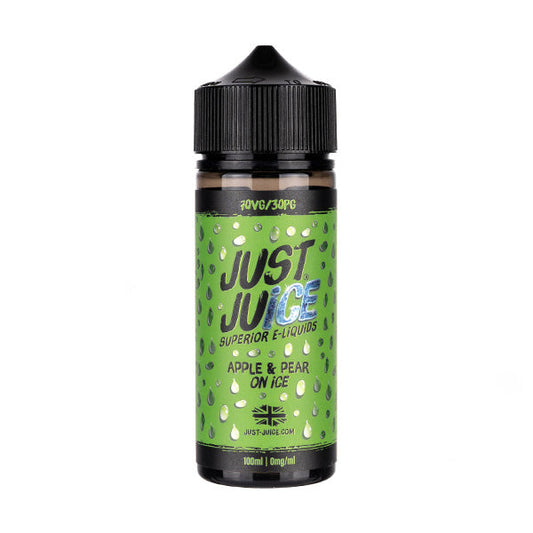 BUY 1 GET 1 FREE | Apple & Pear On Ice 100ml Shortfill E-Liquid by Just JuiceVAPE INDIA