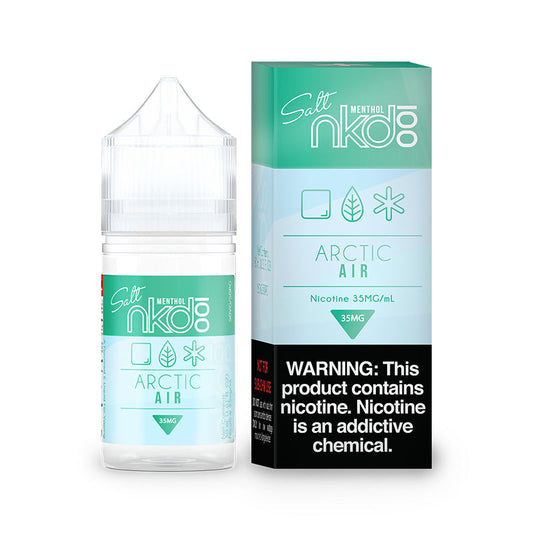 BUY 1 GET 1 FREE | Mint (Arctic Air) - Naked 100 Salt | 30Ml Vape Juice | 35MG, 50MG | Vape India