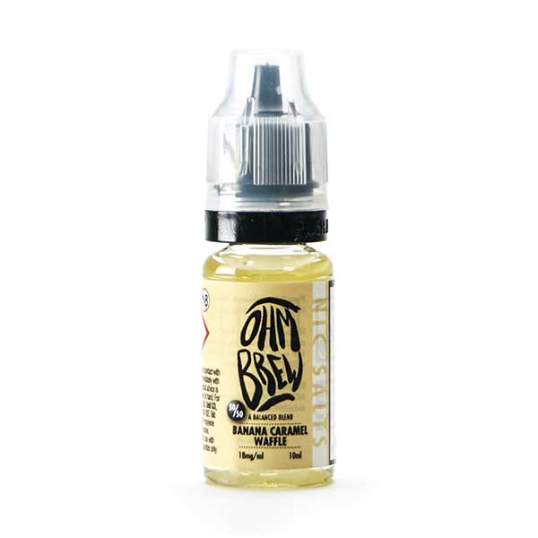 BUY 1 GET 1 FREE | Banana Caramel Waffle Nic Salt by Ohm BrewVAPE INDIA