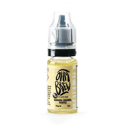 BUY 1 GET 1 FREE | Banana Caramel Waffle Nic Salt by Ohm BrewVAPE INDIA