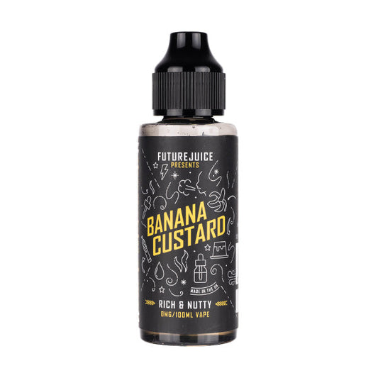 BUY 1 GET 1 FREE | Banana Custard 100ml Shortfill E-Liquid by Future JuiceVAPE INDIA