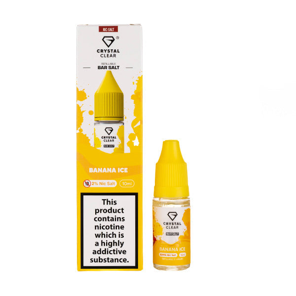 BUY 1 GET 1 FREE | Banana Ice Nic Salt E-Liquid by Crystal ClearVAPE INDIA