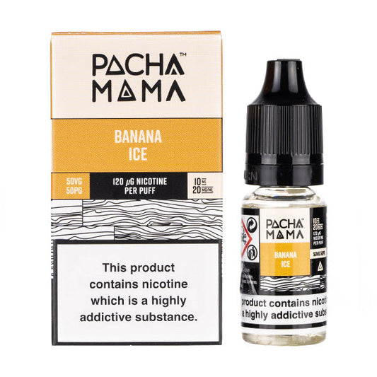 BUY 1 GET 1 FREE | Banana Ice Nic Salt E-Liquid by Pacha MamaVAPE INDIA