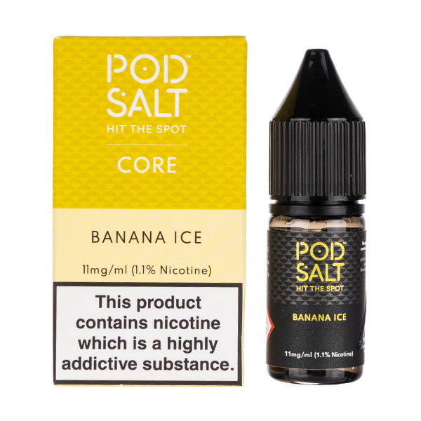 BUY 1 GET 1 FREE | Banana Ice Nic Salt E-Liquid by Pod Salt CoreVAPE INDIA