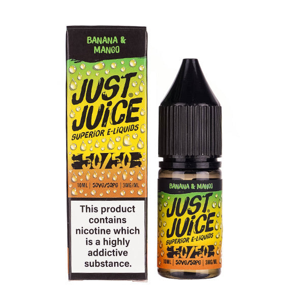 BUY 1 GET 1 FREE | Banana Mango 50/50 E-Liquid by Just JuiceVAPE INDIA