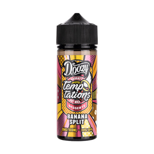 BUY 1 GET 1 FREE | Banana Split 100ml Shortfill by Doozy TemptationsVAPE INDIA