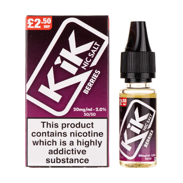 BUY 1 GET 1 FREE | Berries Nic Salt E-Liquid by KikVAPE INDIA