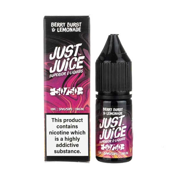 BUY 1 GET 1 FREE | Berry Burst & Lemonade 50/50 E-Liquid by Just JuiceVAPE INDIA