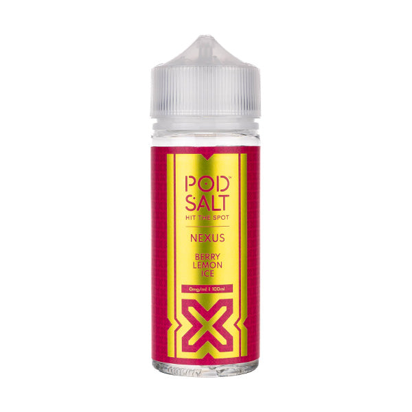 BUY 1 GET 1 FREE | Berry Lemon Ice 100ml Shortfill E-Liquid by Pod Salt NexusVAPE INDIA