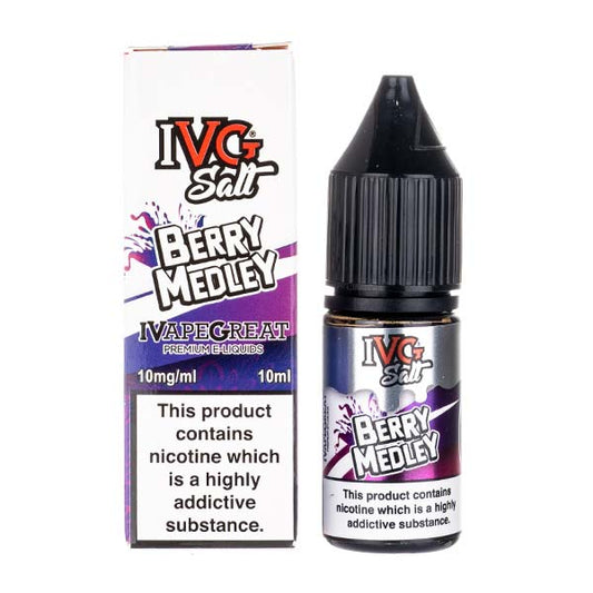 BUY 1 GET 1 FREE | Berry Medley Nic Salt E-Liquid by IVGVAPE INDIA