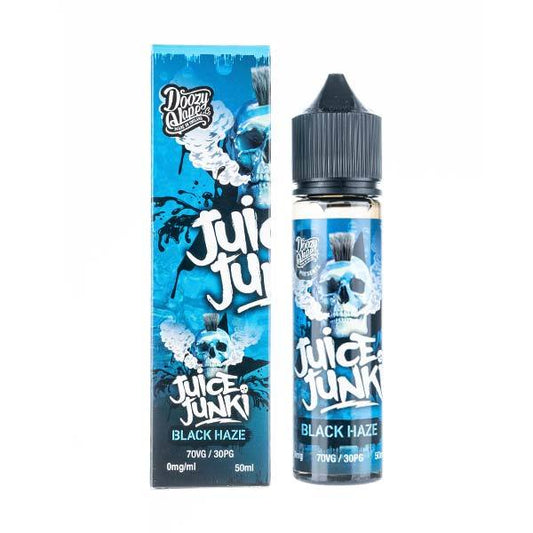 BUY 1 GET 1 FREE | Black Haze 50ml Shortfill E-Liquid by Juice JunkiVAPE INDIA