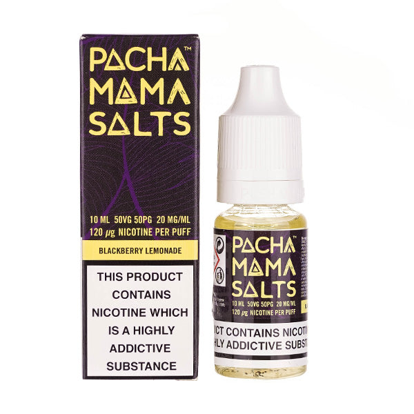 BUY 1 GET 1 FREE | Blackberry Lemonade Nic Salt E-Liquid by Pacha MamaVAPE INDIA