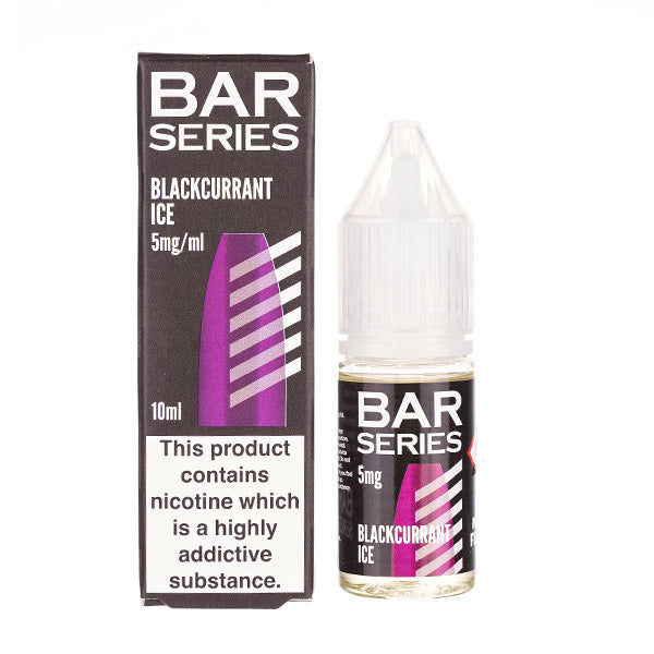 BUY 1 GET 1 FREE | Blackcurrant Ice Nic Salt E-Liquid by Bar SeriesVAPE INDIA