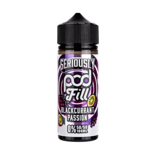 BUY 1 GET 1 FREE | Blackcurrant Passion 100ml (50/50) Shortfill by Seriously Pod FillVAPE INDIA