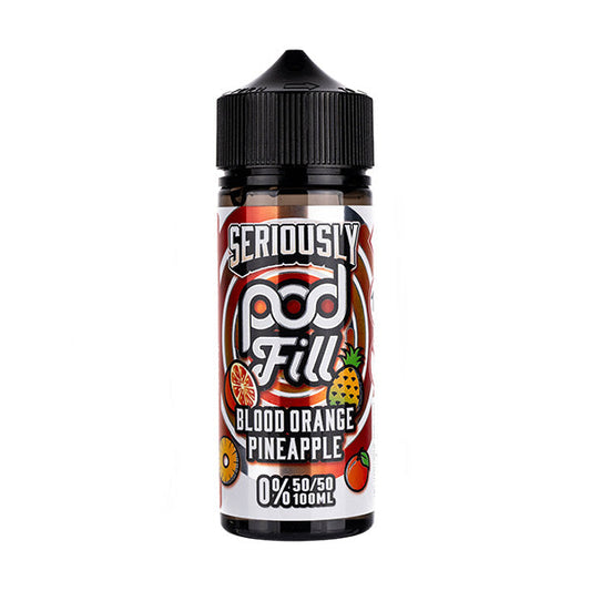 BUY 1 GET 1 FREE | Blood Orange Pineapple 100ml (50/50) Shortfill by Seriously Pod FillVAPE INDIA