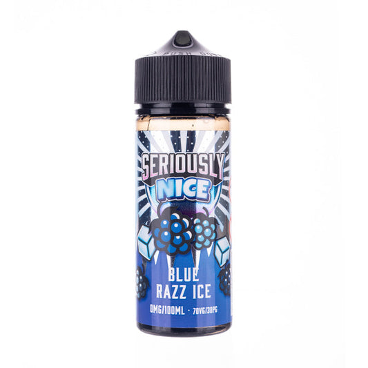 BUY 1 GET 1 FREE | Blue Razz Ice 100ml Shortfill E-Liquid by Seriously NiceVAPE INDIA