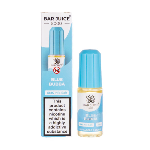 BUY 1 GET 1 FREE | Blue Bubba Nic Salt E-Liquid by Bar Juice 5000VAPE INDIA