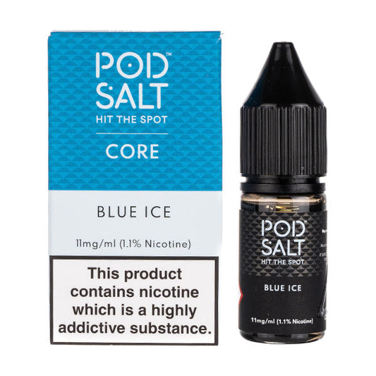 BUY 1 GET 1 FREE | Blue Ice Nic Salt E-Liquid by Pod Salt CoreVAPE INDIA