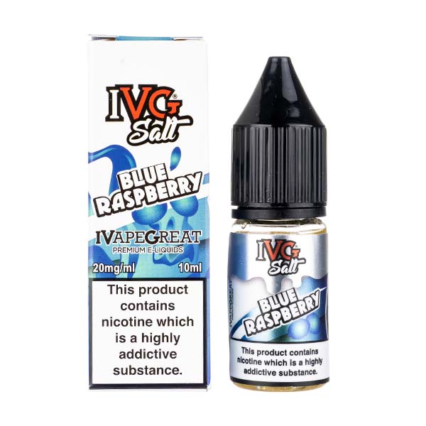 BUY 1 GET 1 FREE | Blue Raspberry Nic Salt E-Liquid by IVGVAPE INDIA