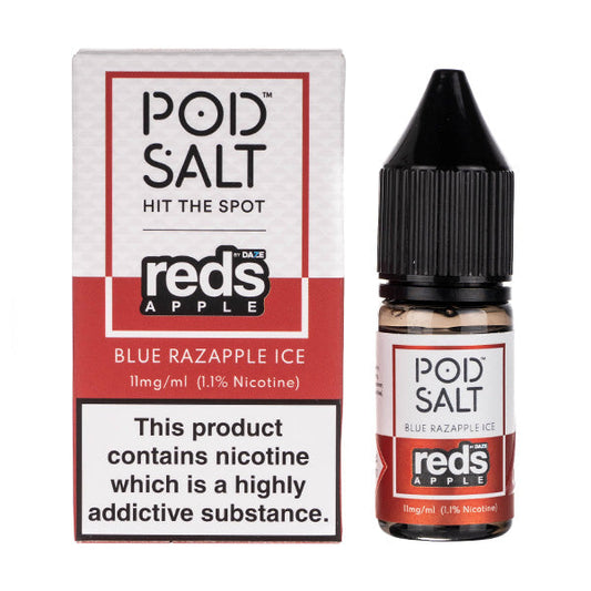 BUY 1 GET 1 FREE | Blue Razapple Ice Nic Salt E-Liquid by Pod SaltVAPE INDIA