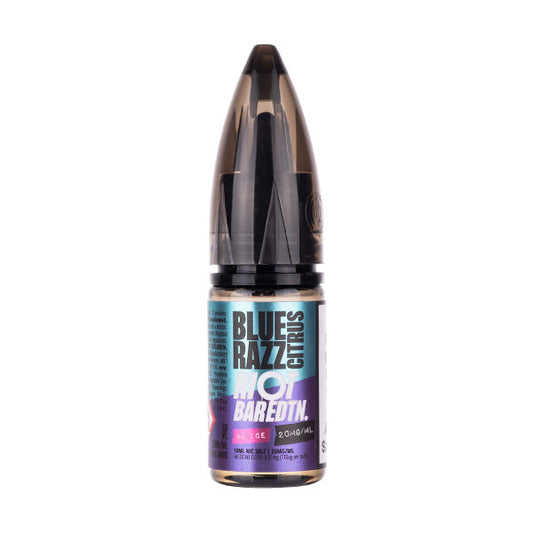 BUY 1 GET 1 FREE | Blue Razz Citrus Nic Salt E-Liquid by Riot Squad Bar EdtnVAPE INDIA