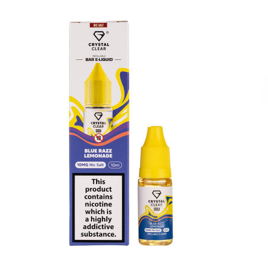 BUY 1 GET 1 FREE | Blue Razz Lemonade Nic Salt E-Liquid by Crystal ClearVAPE INDIA