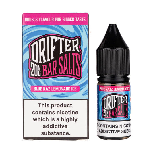 BUY 1 GET 1 FREE | Blue Razz Lemonade Ice Nic Salt E-Liquid by DrifterVAPE INDIA