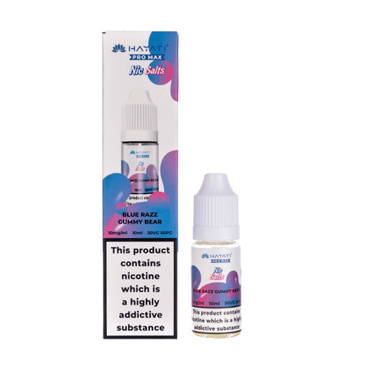 BUY 1 GET 1 FREE | Blue Razz Gummy Bear Nic Salt E-Liquid by Hayati Pro MaxVAPE INDIA