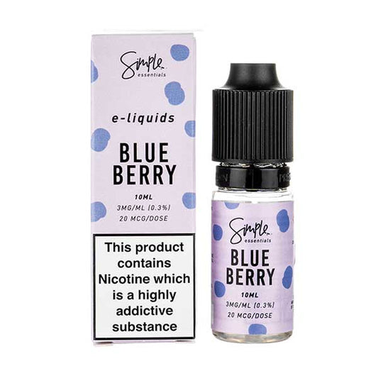 BUY 1 GET 1 FREE | Blueberry E-Liquid by Simple EssentialsVAPE INDIA