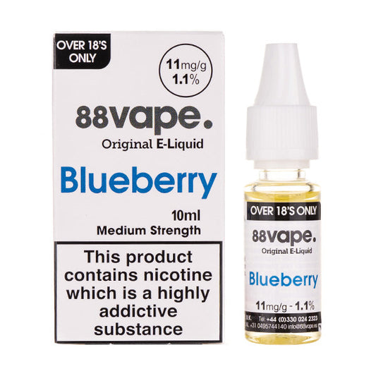 BUY 1 GET 1 FREE | Blueberry 50/50 E-Liquid by 88VapeVAPE INDIA