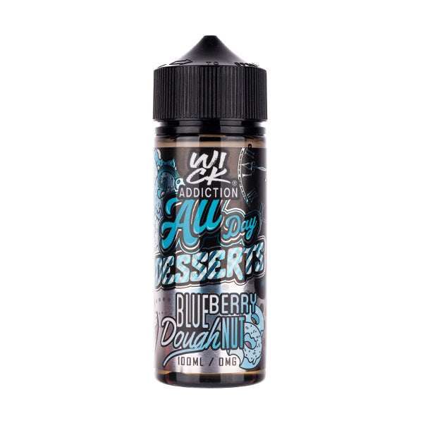 BUY 1 GET 1 FREE | Blueberry Doughnut 100ml Shortfill E-Liquid by Wick AddictionVAPE INDIA