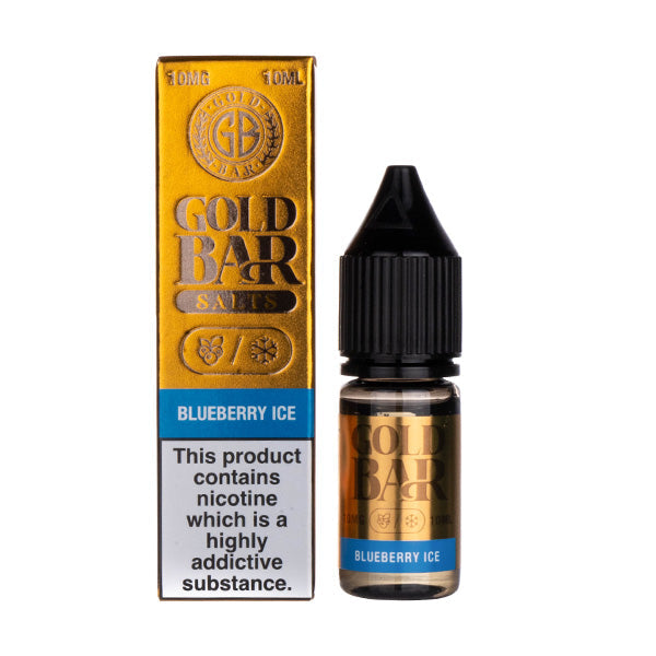 BUY 1 GET 1 FREE | Blueberry Ice Nic Salt E-Liquid by Gold BarVAPE INDIA