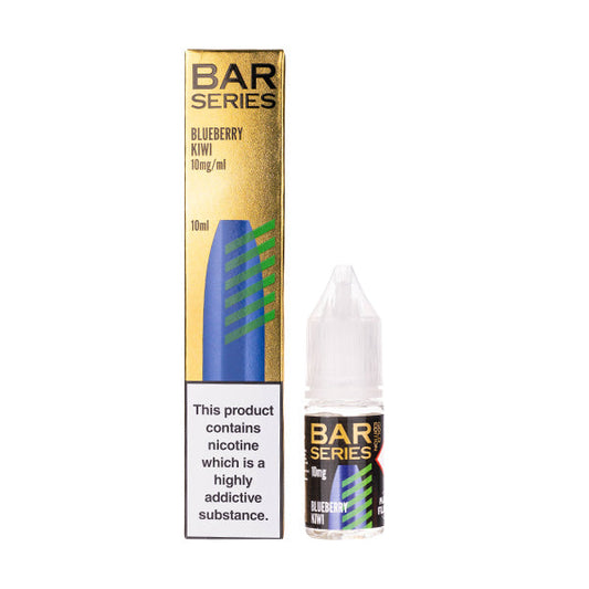 BUY 1 GET 1 FREE | Blueberry Kiwi Nic Salt E-Liquid by Bar Series Gold EditionVAPE INDIA