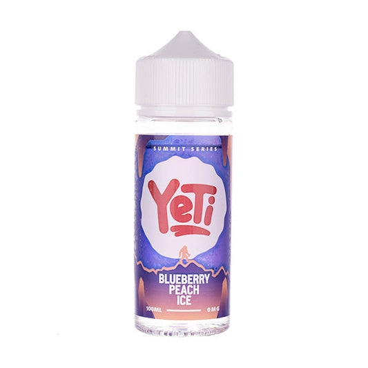 BUY 1 GET 1 FREE | Blueberry Peach Ice 100ml Shortfill E-Liquid by Yeti SummitVAPE INDIA