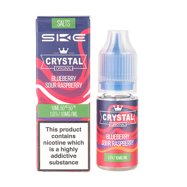 BUY 1 GET 1 FREE | Blueberry Sour Raspberry Nic Salt E-Liquid by SKE CrystalVAPE INDIA