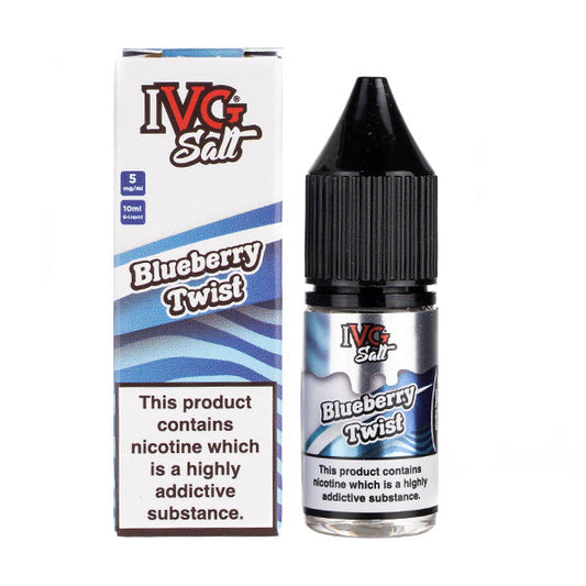 BUY 1 GET 1 FREE | Bluberry Twist Nic Salt E-Liquid by IVGVAPE INDIA