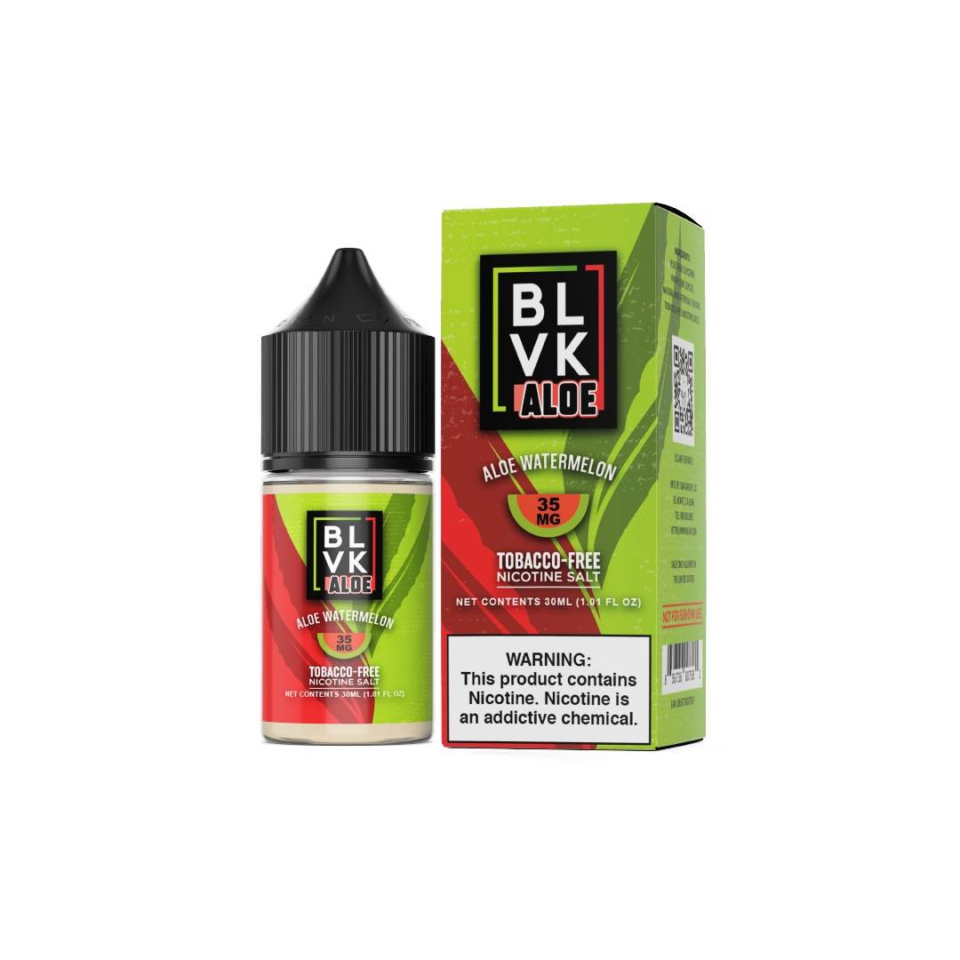 BUY 1 GET 1 FREE | Aloe Watermelon - BLVK Salt | 30ML Vape Juice | 35MG, 50MG | Vape India